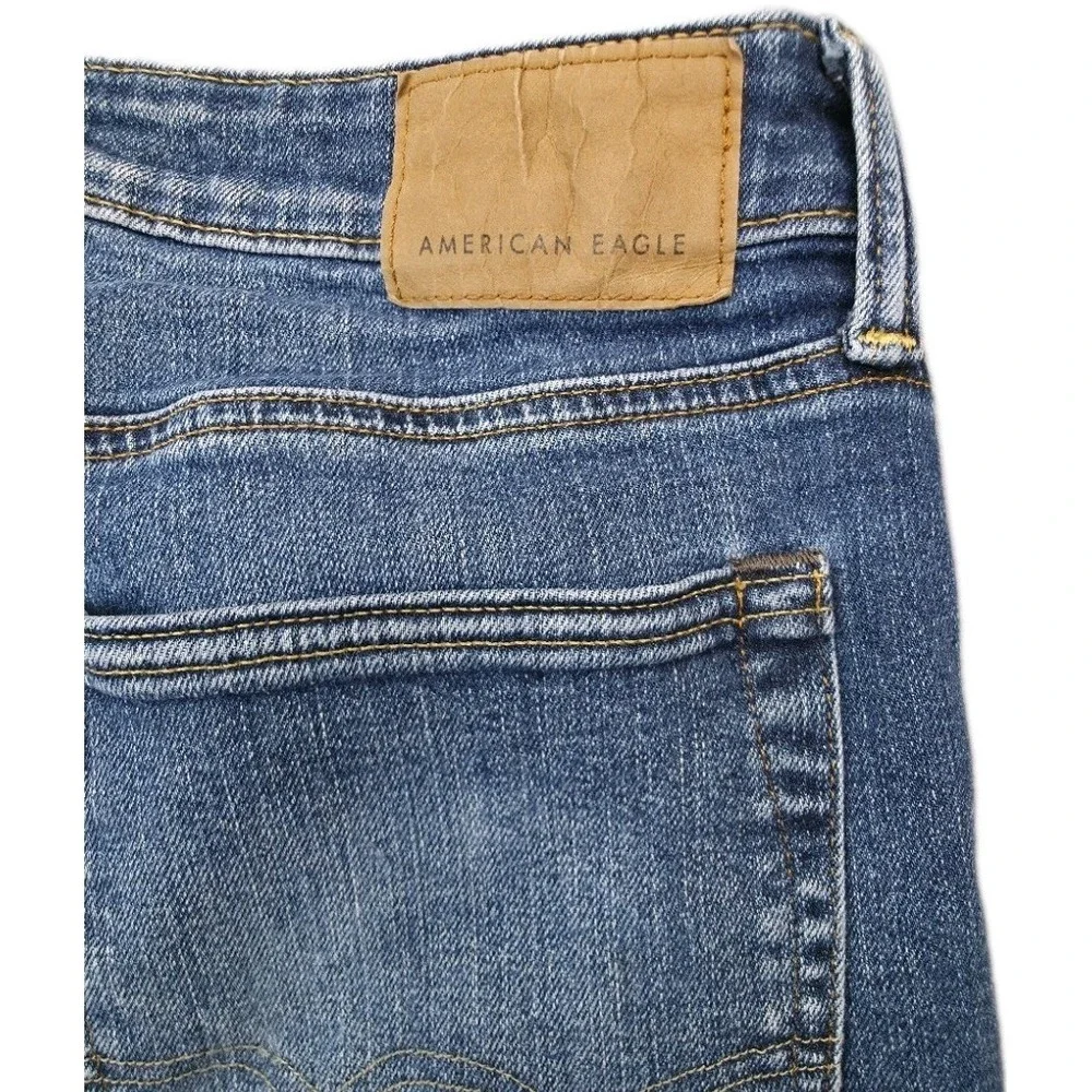 American Eagle AirFlex Original Bootcut Jeans Mens 32x34 Blue Denim